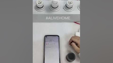 #ALIVEHOME | How to used Zigbee knob scene switch？