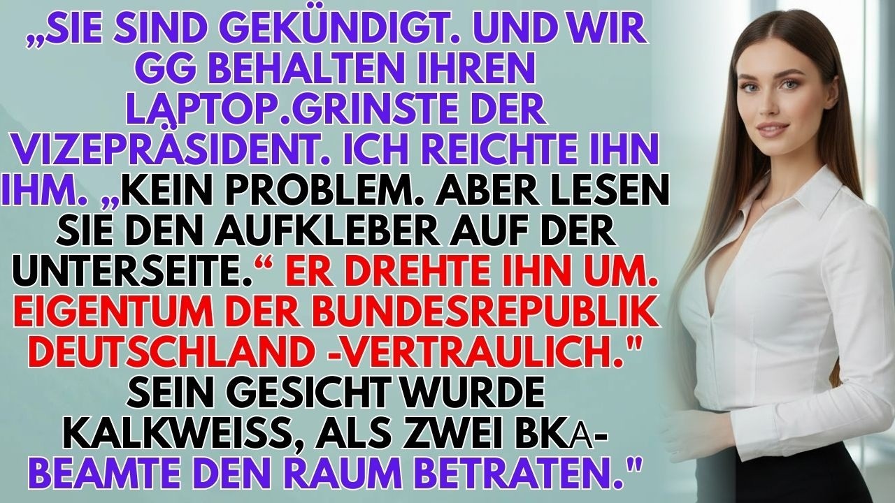 Mein Vp Wollte Mich Kündigen – Er Wusste Nicht, Dass Mein Laptop Als Geheim Eingestuft War ♟️