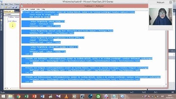 Membuat Aplikasi Perhitungan Pajak - Menggunakan Sottware Visual Basic 2010