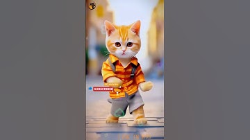 Beautiful yellow cat dance 😍 Sundar goriya sacho singar #cat #cute #bhojpuri #shorts #song #kitten