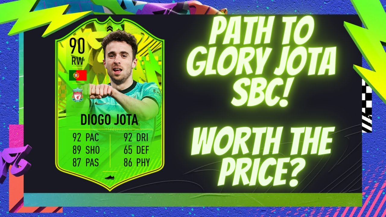 PATH TO GLORY JOTA SBC! - WORTH THE PRICE? - FIFA 21 ULTIMATE TEAM