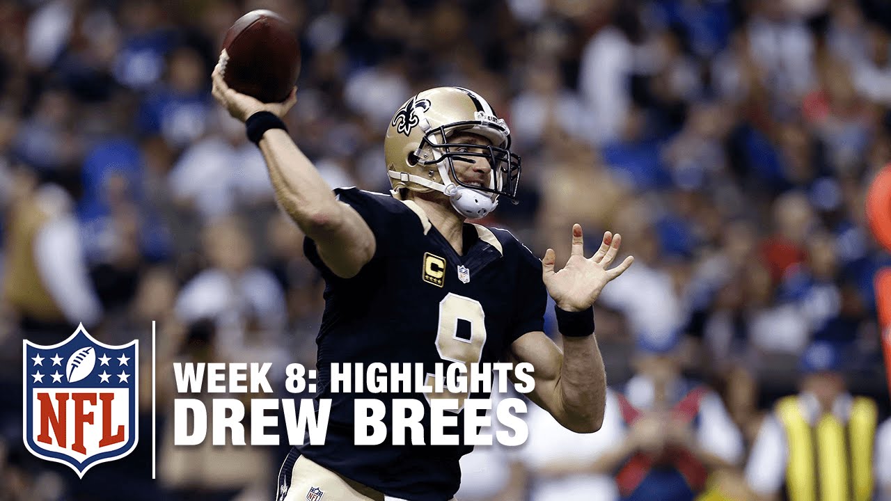 Drew Brees Highlights (Week 8) | Giants vs. Saints | NFL