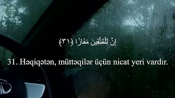 Nəbə surəsi - Omar Hisham Al Arabi | Nebe Suresi | سورة النبإ #35