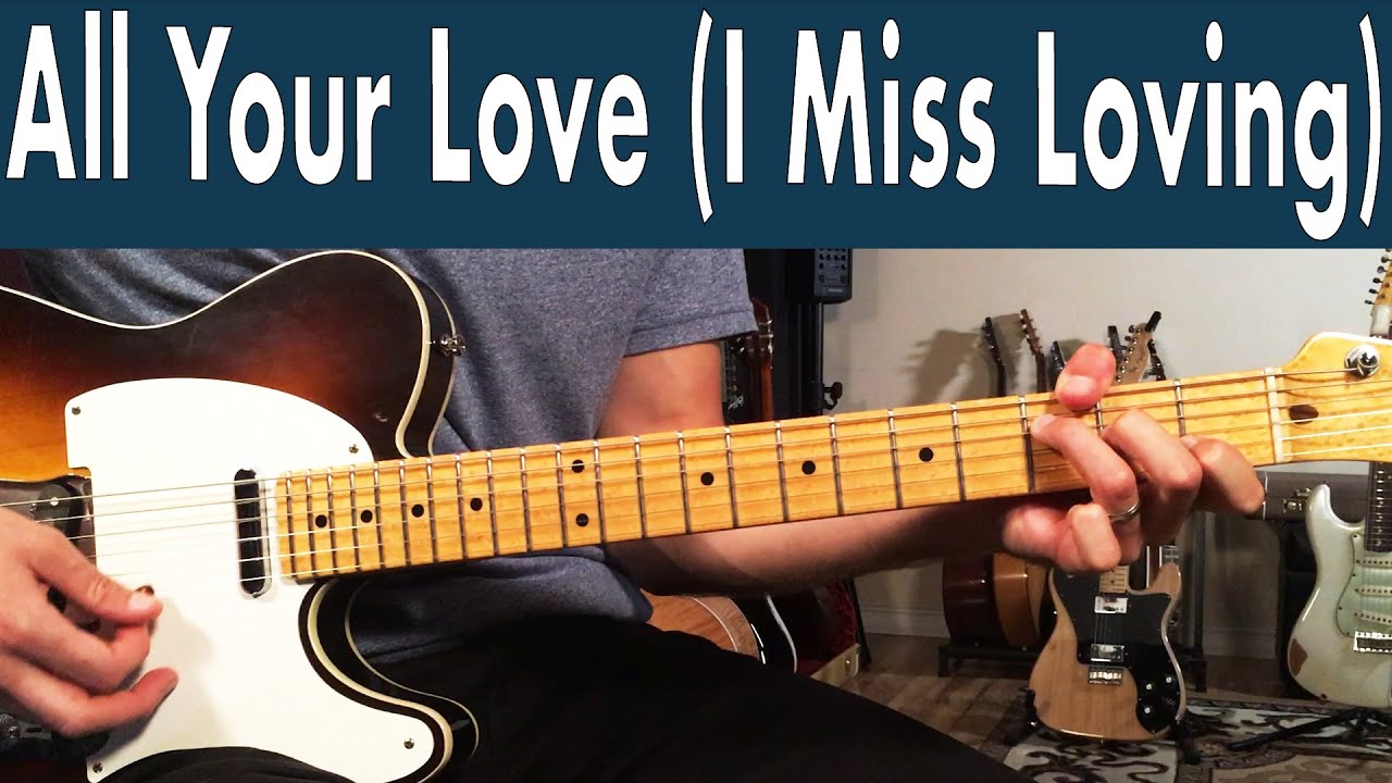 How to play all your love i miss loving on guitar john mayall the