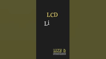 Abbreviation of LCD - Computer Abbreviations