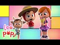 Fun Farm Adventure Song for Kids | The Farmer in the Dell Sing-Along | Baby Songs with Lea and Pop