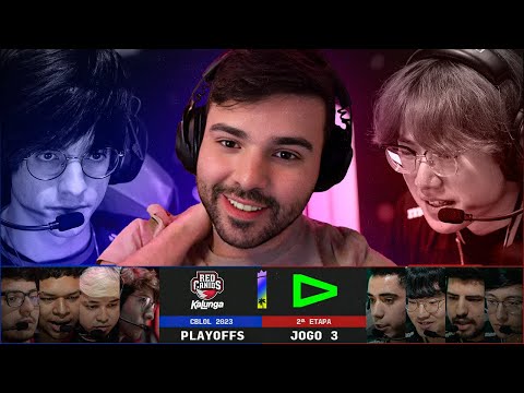 LOUD x RED Canids | Jogo 3 - CBLOL 2023: Playoffs DIA 3 | Ilha das Lendas