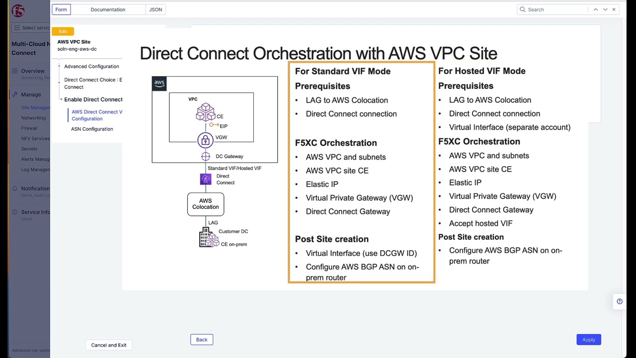 Using Distributed Cloud Private Connectivity Orchestration w/ AWS & Azure