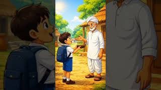 The Honest Boy Returns Lost Wallet | Inspirational Moral Story #shorts #moralstories #shortfeed
