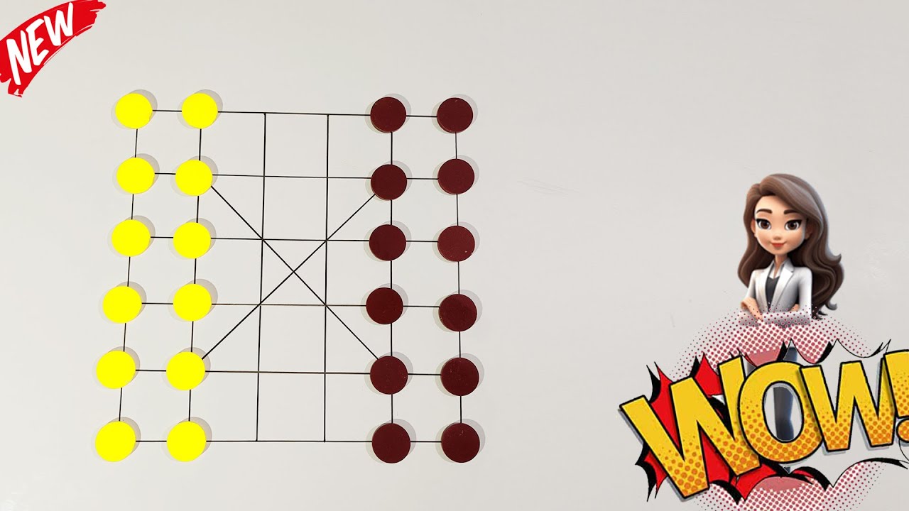 Traditional Village Game | 🔥 Mind-Blowing 10 Beads Strategy Battle | Unique Board Game