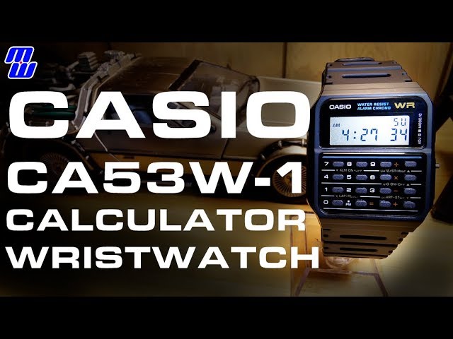 Calculator Watch - 80's Nostalgia To Bring Back - YouTube