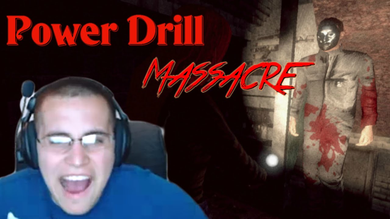 Power Drill Massacre l Scary 80's Game!!! YouTube