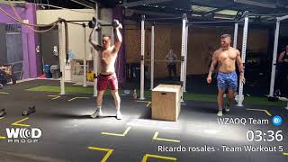 WOD 5 / parte 2 /team/Ricardo rosales