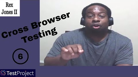 ✔ Cross Browser Testing With TestProject | (Video 128)