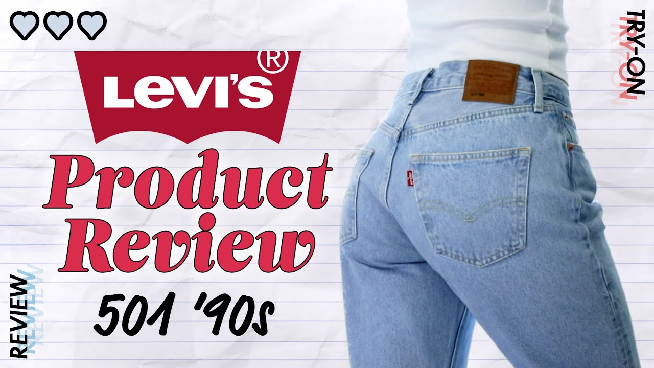 Levi's 501 ‘90s Jeans ⏐ Try-On & Review - YouTube