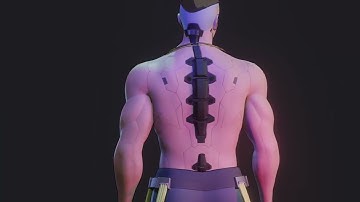 Cyberpunk Edgerunners David 3D Showcase