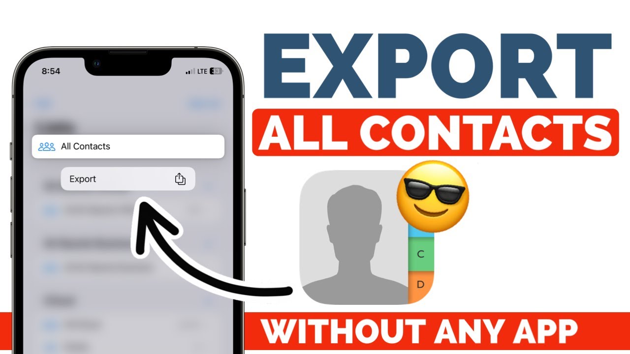 How To Export All Contacts From IPhone Without Any App YouTube how-to-export-all-contacts-from-iphone-without-any-app-youtube