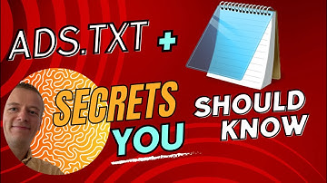 How to Create an ads txt File Using Notepad on Windows 💻