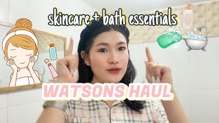 WATSONS HAUL 2024(skincare + bath essentials)|EY BELZY