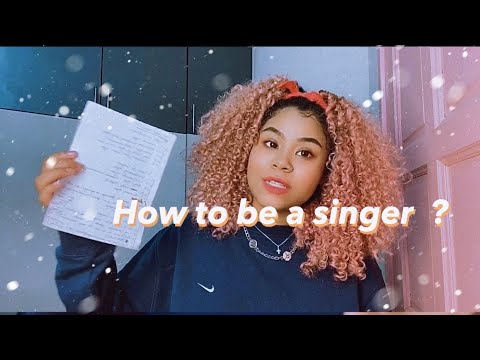 Video: How To Become A Singer