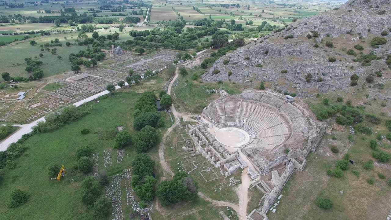 Αρχαία πόλη Φίλιπποι, Κρηνίδες Καβάλας-Ancient city of Philippi - YouTube