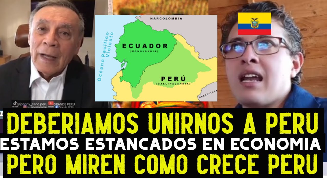 ECUATORIANOS DEBATEN SOBRE COMO SERIA ECUADOR UNIDO A PERU