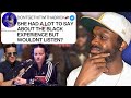 WHITE WOMAN CRASHES OUT ON BLACK MAN | DAY 73 | DONTGETHITWITHABRICK🧱