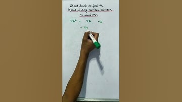Square Of Any Number Between 90 And 100   #shorts #shorttrick #ytshorts