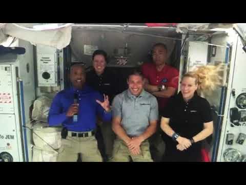 Interview with Astronaut Victor Glover at the International Space Station