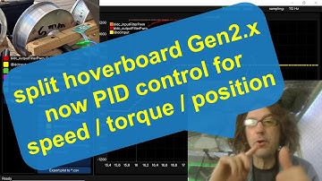 split hoverboard Gen2.x : now PID control for speed / torque / position :-)