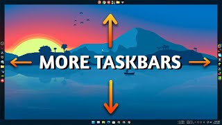 How to Add Multiple Taskbars on Windows PC | Extra Taskbar for Windows 10 & 11