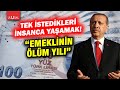 Emeklinin tek isteği: İnsanca yaşamak!