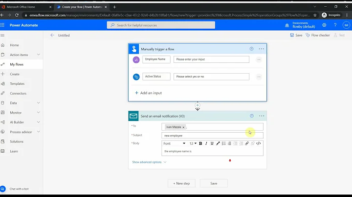 Power Automate 101 | User Input