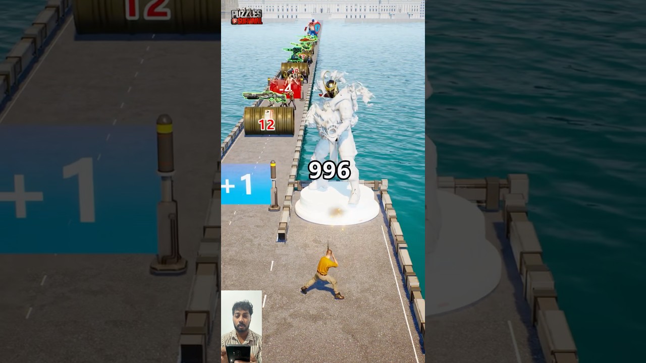Puzzles Survival: Fighting Zombies for Living #viralshort #puzzlesurvival