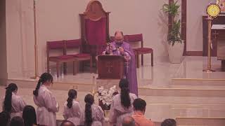 English mass (5th Sunday of Sawma Lent ) Fr.kevin yono Celebrated by Holy Martyrs