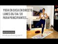 Yoga en casa en directo | Yoga para Principiantes (06/04/20)