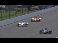 Indycar 500 fernando alonso double overtakes