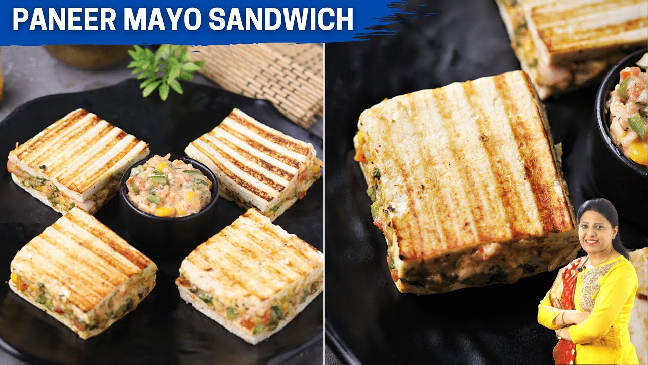 Paneer Mayo Sandwich | Veg Sandwich | Quick And Easy Paneer Sandwich | Mintsrecipes | MintsRecipes