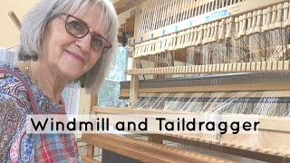 Windmill And Taildragger On The Drawloom