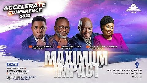 Maximum Impact Pt. 2 - Apostle Michael Orokpo
