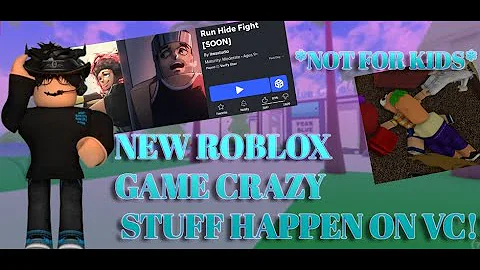 RUN HIDE FIGHT WITH ROBLOX VOICE CHAT IS HILARIOUS....