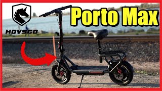 The Best Seated Electric Scooter of 2024 for under $500? - HOVSCO Porto Max Review