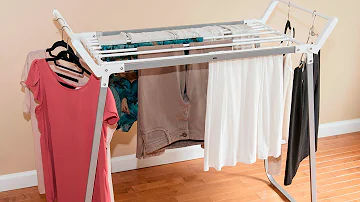 ¿Cómo puedo secar la ropa en interiores sin calefacción?