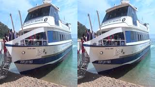 20150507 Calella to Tossa de Mar Boat Trip Part3 hsbs 3D