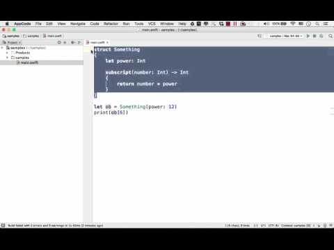 Simple Subscript in Swift