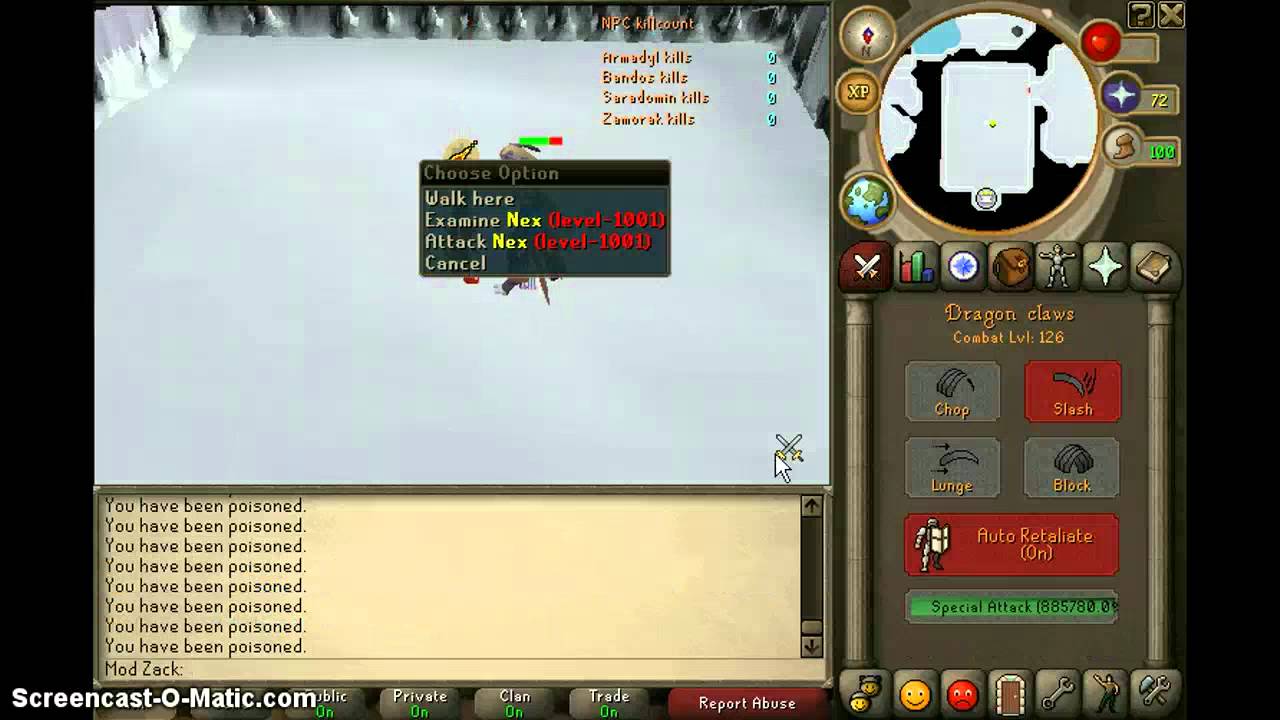 Optimum RSPS - Killing Nex