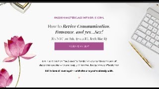 3 Biggest Couples Issues & Registration OPEN for my Free Passion Masterclass