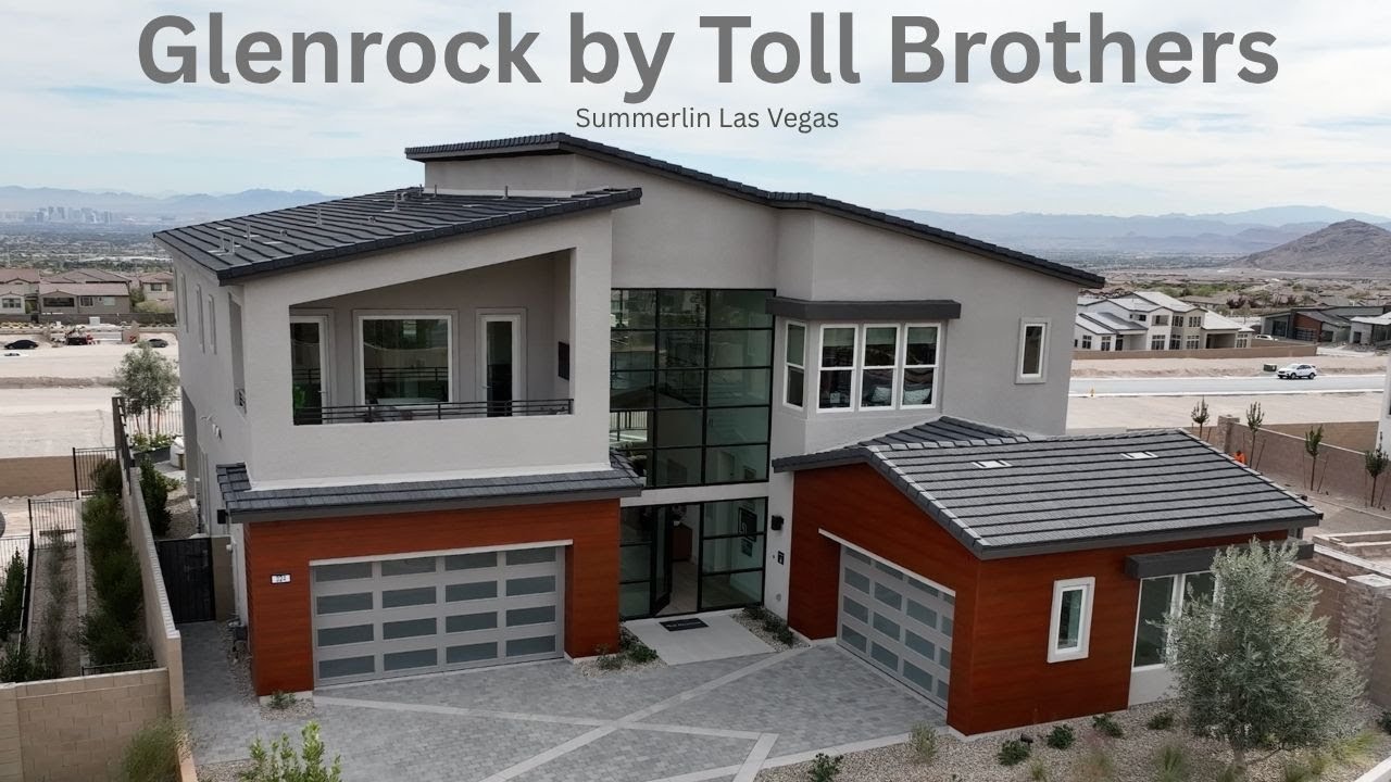 Новые роскошные дома на продажу в Саммерлине, Лас-Вегас | Glenrock от Toll Brothers | Тур по Уэст...