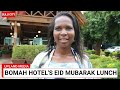 Bomah hotel hosts festive eid mubarak lunch for muslim communities