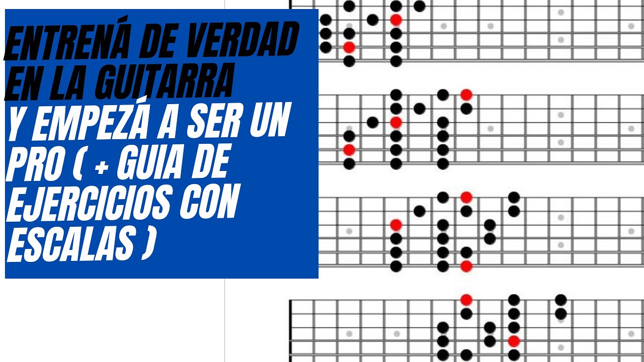 El entrenamiento que separa a los guitarristas buenos de los profesionales